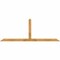 Ekena Millwork Portland Rough Sawn Timber Gable Bracket, Western Red Cedar, 96"W x 36"H x 4"D x 4"F, 9/12 Pitch GBW096X36X0404POR00RWR - alternate 1